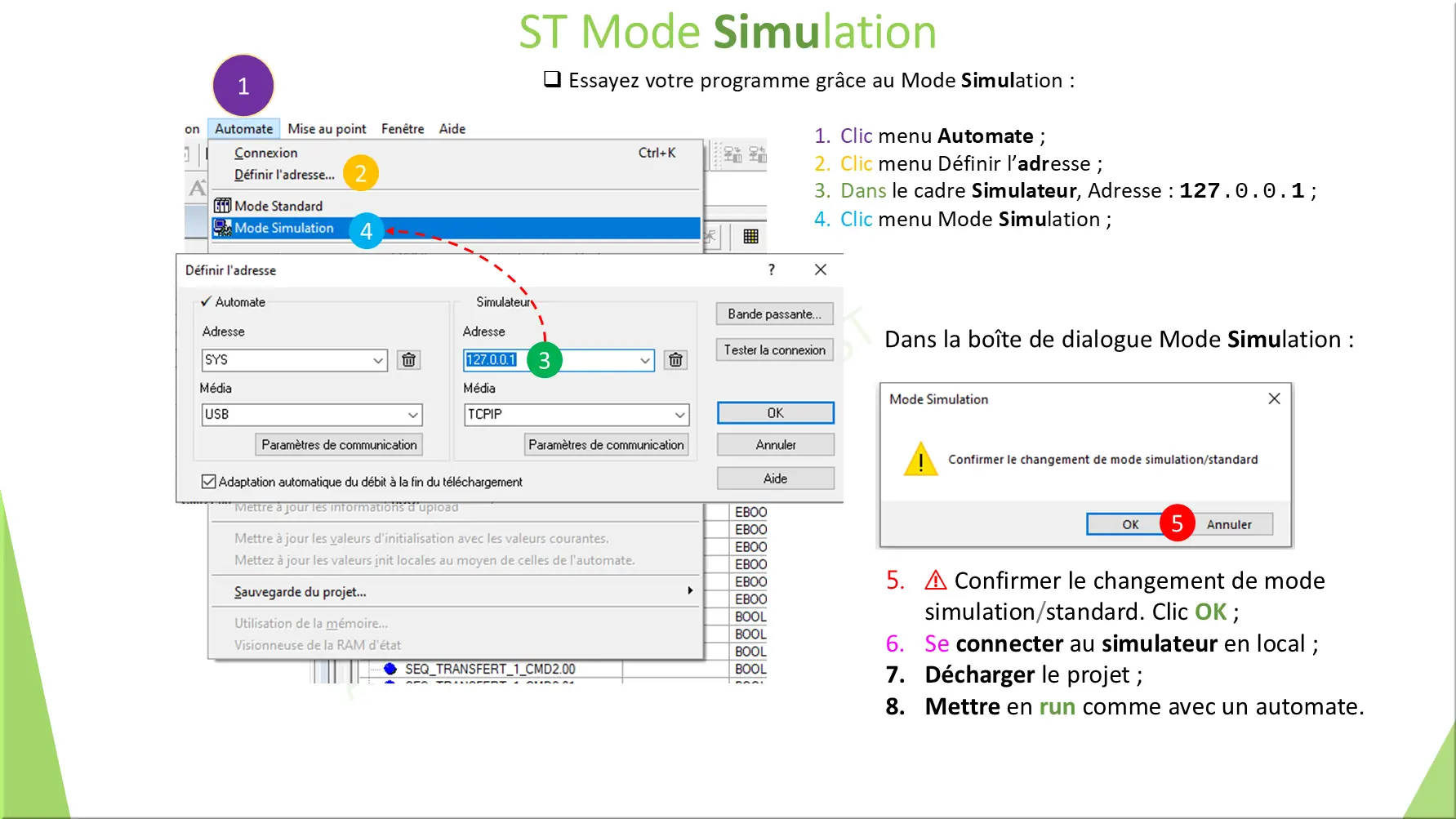 ST Mode Simulation